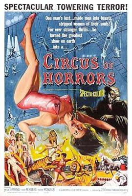 Poster phim Rạp xiếc kinh dị – Circus of Horrors (1960)