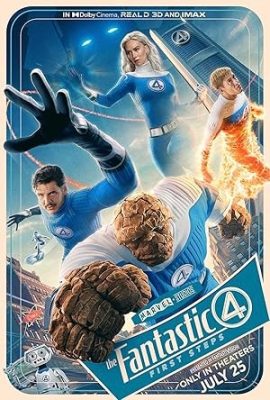 Poster phim Bộ tứ siêu đẳng: Bước đi đầu tiên – The Fantastic Four: First Steps (2025)