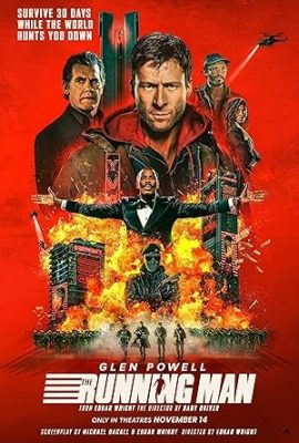 Poster phim Trốn chạy tử thần – The Running Man (2025)