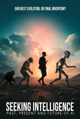 Poster phim Tìm kiếm trí tuệ: Quá khứ, hiện tại và tương lai – Seeking Intelligence: Past, Present and Future of AI (2025)